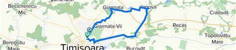 Traseu De Dupamasa Timisoara Ianova Timis Cycling Route Bikemap
