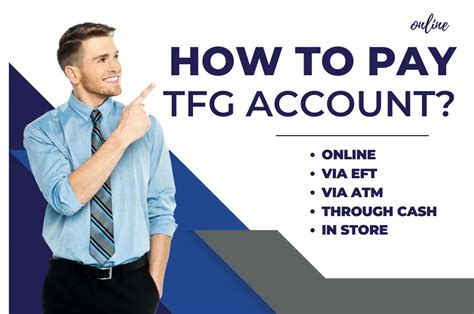 How To Pay Tfg Account Online Or Via Eft Or At Atm