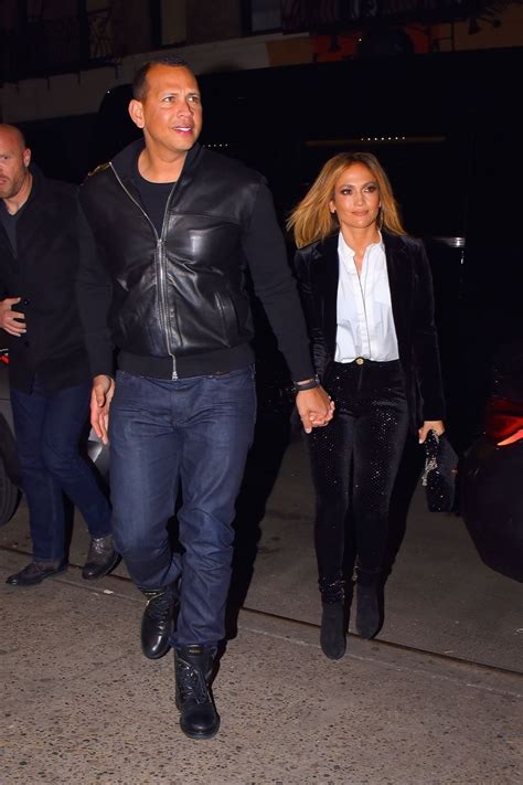 Jennifer Lopez And Alex Rodriguez Out For Dinner In New York 03162019