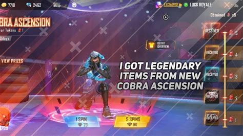 I Got Cobra Rage Bundle In Cobra Ascension Event Cobra Legendary