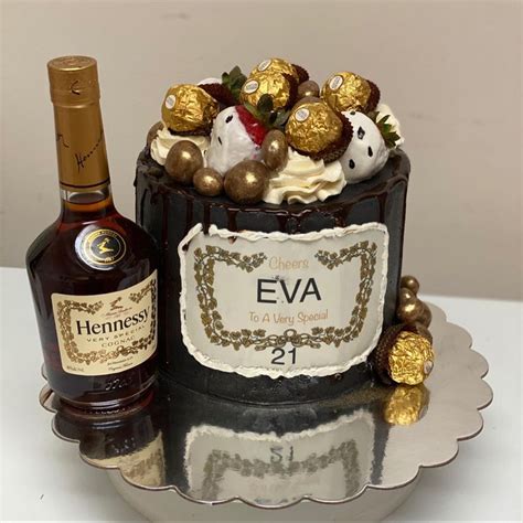Hennessy Cake Birthday Cake For Him Hennessy Cake Cake