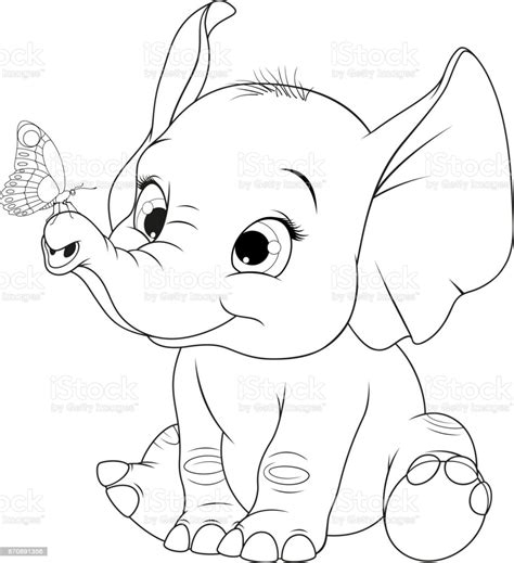 Referat elefant bilderzum ausmalen : Lustige Kinderelefant Stock Vektor Art und mehr Bilder von ...