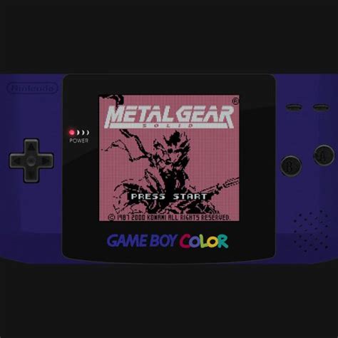 Gameboy Color Animated Overlay For Retroarch Platform Bezels