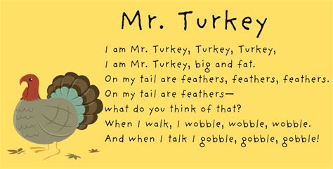 Best 30 Thanksgiving Turkey Poem Best Round Up Recipe Collections