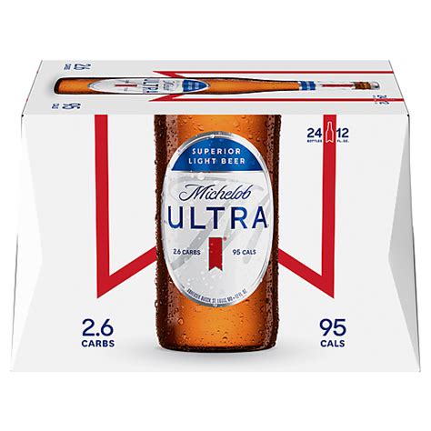 Michelob Ultra® Light Beer 24 Pack 12 Fl Oz Bottles Beer
