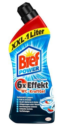 Bref Power Wc Kraft Gel Lemon Xxl Wc Reiniger 1 L Wc Reiniger