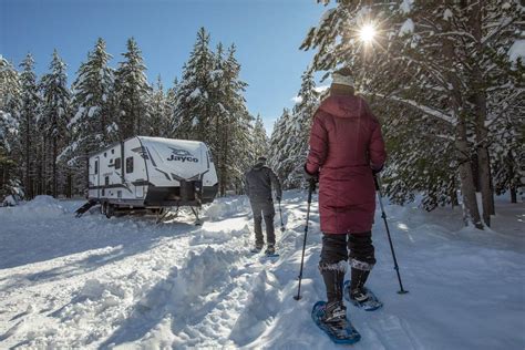 winter rv camping what you need to know camping world blog