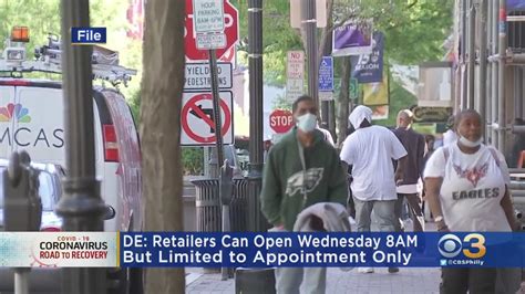 Retail Businesses In Delaware Can Reopen Wednesday With Some Strict