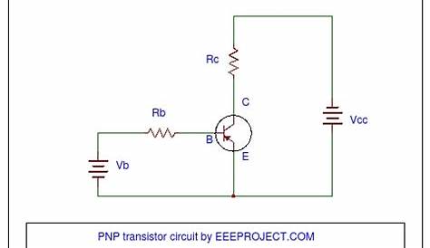pnp transistor switch circuit diagram