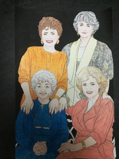 Constructed with cozy yet lightweight p. Golden Girls Coloring Book | Coloring books, Golden girls ...