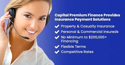 Us premium finance is more responsive and less bureaucratic than its peers. Capital Premium Finance - Insurance Financing
