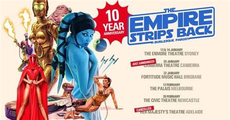The Empire Strips Back 10 Year Anniversary Tour Brisbane The Fortitude