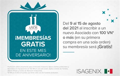 Membresías Gratis Del 9 Al 15 De Agosto Del 2021 Isafyi México