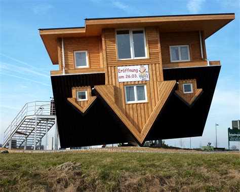 The Amazing House In Germany That Is Upside Down Upside Down House Houses In Germany House
