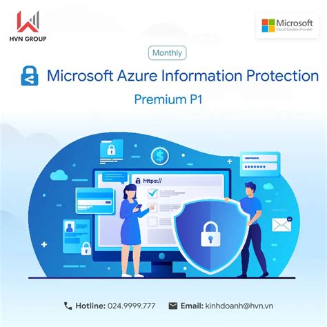 Microsoft Azure Information Protection Premium P1 Monthly Hvn Group