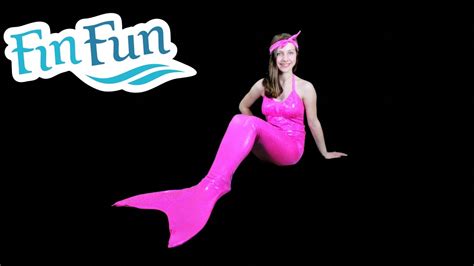 Mermaid Tail In Passion Pink Fin Fun Mermaid Tails Youtube