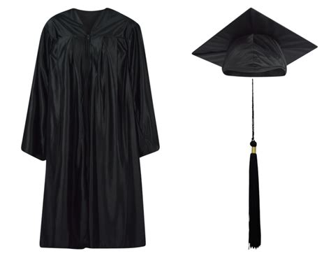 Cap Gown And Tassel Set Shiny Finish