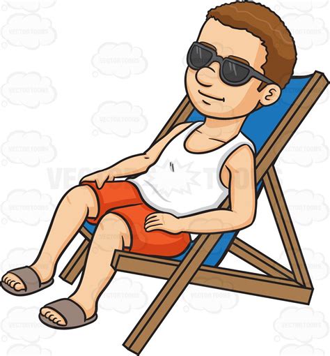 Person Relaxing Clipart 7 Clipart Station