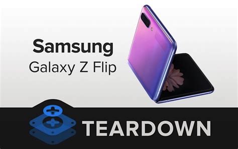 Samsung Galaxy Z Flip Teardown Reveals Not So Dust Resistant Design