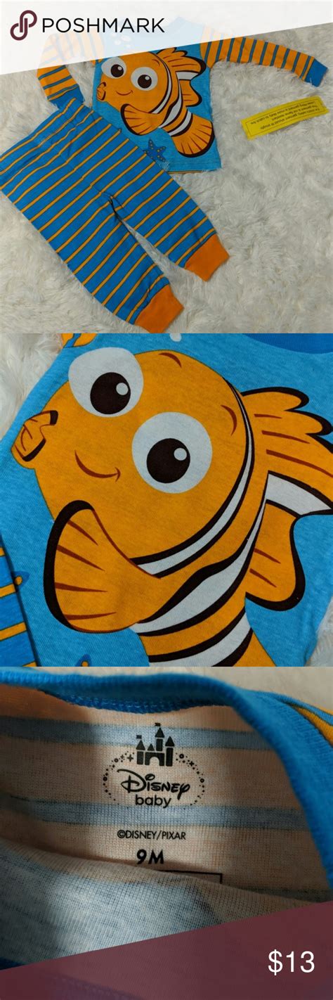 Can you find nemo hiding in the big blue? Disney Finding Nemo 2 Pc Pajama Set | Disney finding nemo ...