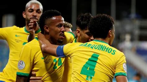 Brazil 1 1 Ecuador Copa America Hosts Winning Run Comes To End Bbc