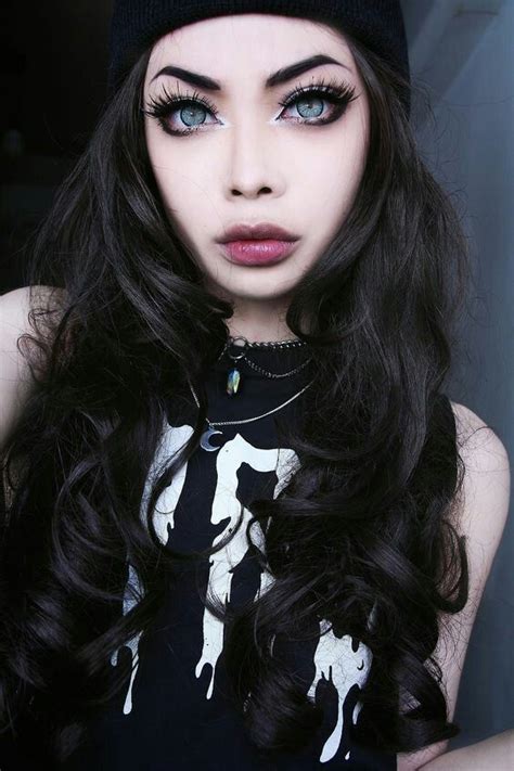💀wylona Hayashi💀 Goth Beauty Beautiful Makeup Gothic Makeup