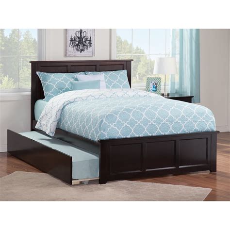 Atlantic Furniture Madison Full Platform Bed With Matching Foot Board