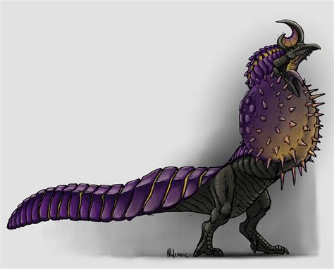 Mel Cabre Scaly Tangeplume Creature Design By Mel Cabre