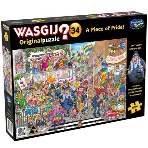 Holdson Puzzle Wasgij Original 34 1000pc A Piece Of Pride