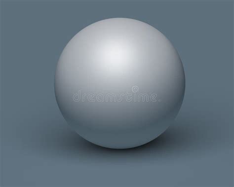 Silver Sphere Round White Button Ball Basic Matted Metallic Stock