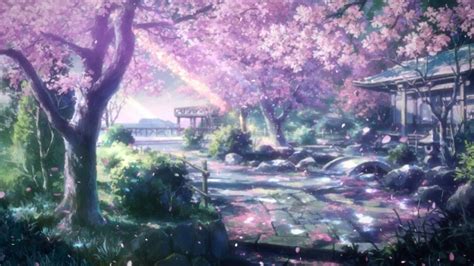Un Cerisier En Fleur Le Paysage Que Jadore Admirer Paysage Manga