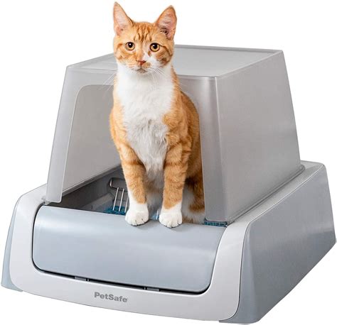 Cats are proven to be far more likely to use and love aimicat than any traditional litter box, because it's consistently clean! PetSafe ScoopFree Ultra Automatic Self-Cleaning Hooded Cat ...