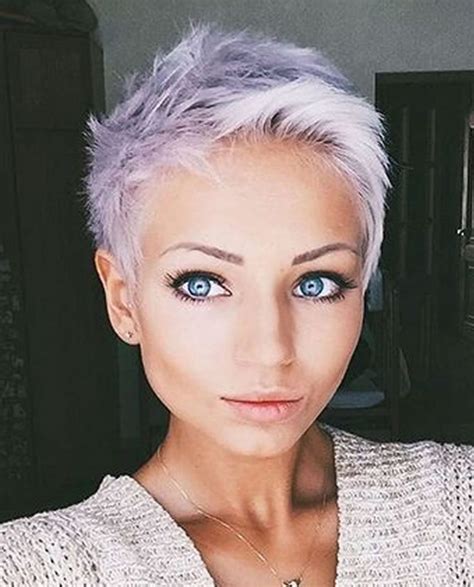 Grey Pixie Hair Cut Gray Hair Colors For Short Hair Page Of
