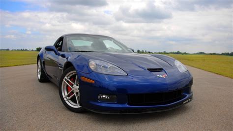 Chevrolet Corvette Z06 Coupe Blue Sport Car Hd Cars Wallpapers Hd