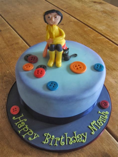 Cake Crush Coraline Birthday Cake Birthday Cake Lps Cakes Cool Cake Designs