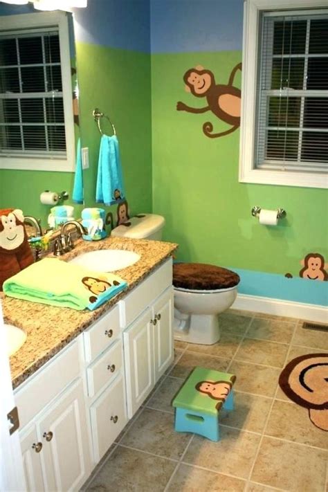 Screaming fun and frolic, this pattern is subtly set in a black and white palette to maintain its modern feel. Fun and Cheerful Kids Bathroom Ideas for Exciting Shower ...