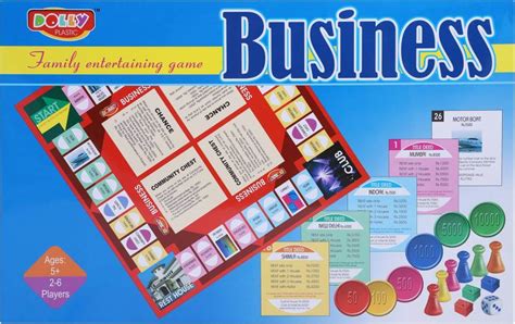 Dolly Plastic Business India Trade Board Game For Learning Business 5