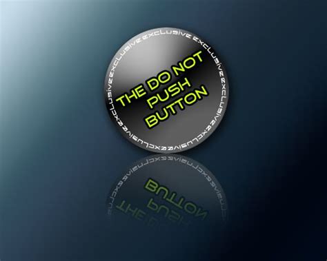 1, 2, and 3, in roman numerals. The "Do Not Push" button picture, by trialboj for: icon ...
