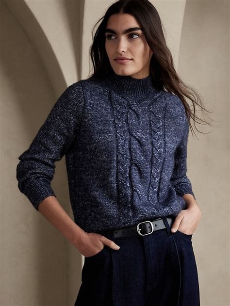 Cable Sweater Banana Republic Factory