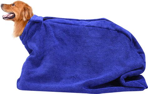 Morezi Dog Bathrobe Towel Dry Fast Dog Bag Microfibre Fast Drying