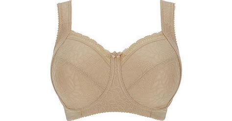 miss mary of sweden jacquard delight non wired bra beige pris