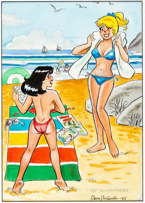 Rule 34 1990s 1993 20th Century Archie Comics Beach Betty And