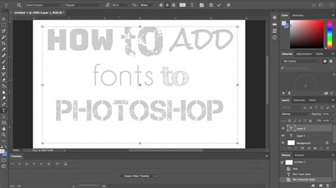 How to install adobe photoshop cs6 extended (mac/windows). How To Add Fonts To Photoshop, From Typekit to Font ...