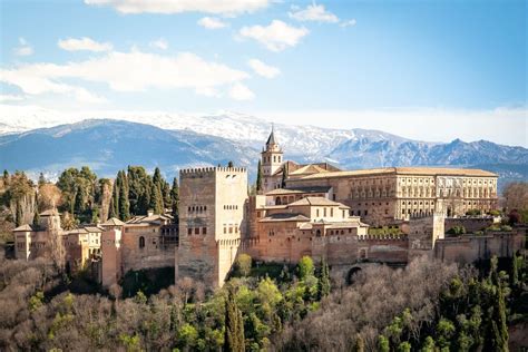 Alhambra Granada In Andalusien Unesco Weltkulturerbe
