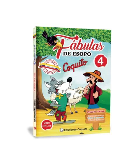 Fabulas De Esopo 4 Ediciones Coquito