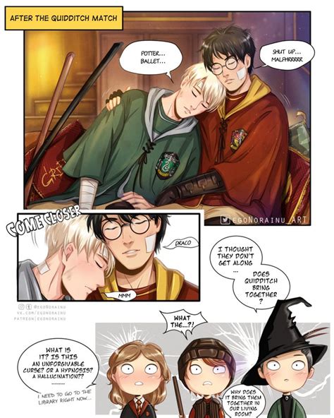 Egonorainu Art On Twitter Harry Potter Comics Gay Harry Potter Draco Harry Potter