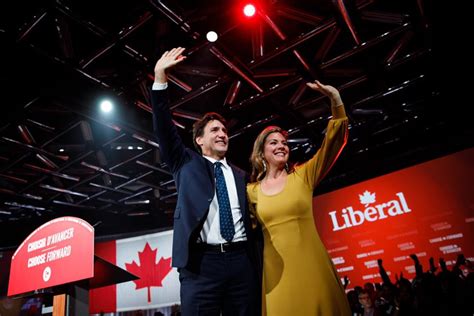 The liberals are projected to win 157 seats. Trudeau & Liberal Party win but lose majority in Canada ...