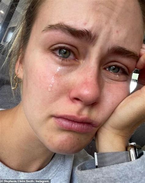 Steph Claire Smith Breaks Down In Tears As She Reveals Shes Wont Be