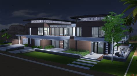 My Sims 4 Blog Malibu Modern House No Cc By Bioniczex