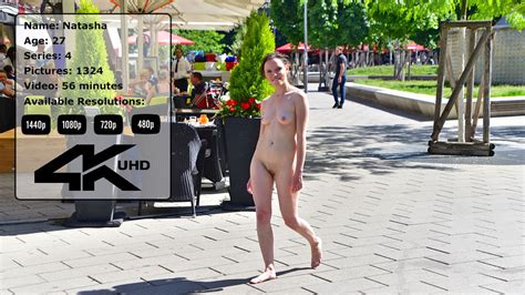 German Teen Natasha Naked In Public